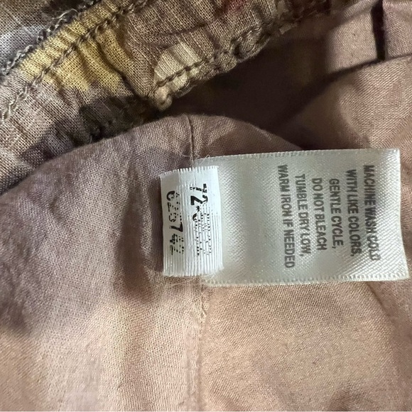 J. Jill Floral Patterned Earthy tones Cotton A line Skirt size medium - Picture 9 of 9